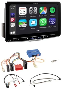 Alpine Bluetooth Lenkrad USB DAB Autoradio für Mercedes E-Klasse W210 1995-2002 - Bild 1 von 11