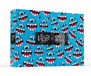 Vice Pro GREG MIKE Blue Face Limited Edition Golf Ball 1 Dozen Sold Out - Picture 1 of 4