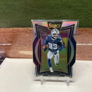 2024 Select Rico Dowdle Concourse Silver Prizm Die-Cut #90 Cowboys - Foto 1 di 2