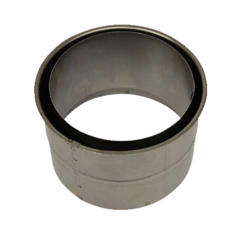 Ofenrohr Rauchrohr Wandfutter doppelt 120 130 150 160 180 200 225 250 300mm - Bild 1 von 1