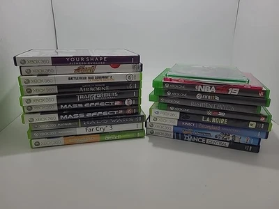 Lote de juegos Xbox paquete a granel 360, xbox 1 20 ¡JUEGOS CLÁSICOS! ¡SIN PROBAR sin limpiar! Foto 1 de 4