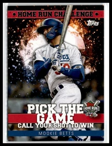 Mookie Betts 2022 Topps Home Run Challenge Cards #HRC-14 Los Angeles Dodgers - Picture 1 of 2