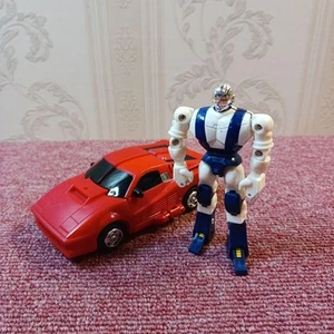 Robot de luchador robot máquina Bandai 1986, usado, algo de color sangrado - Imagen 1 de 11