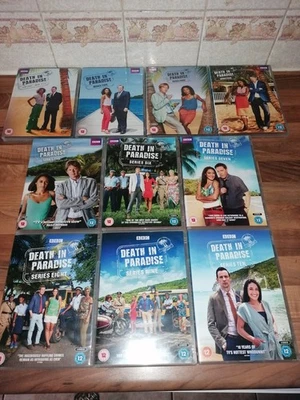 Death in Paradise Series 1-10 DVD Box Sets  - Image 1 of 4