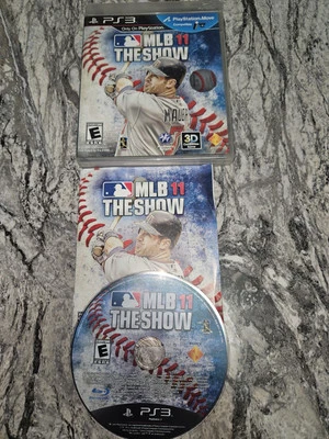  MLB 11 The Show (Sony PlayStation 3, 2010) PS3 Baseball Joe Mauer Cover Tested - Image 1 of 4