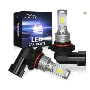 For Chevy Malibu 2016-2018 - 2PCS 6000k LED Headlights Bulbs High/Low Beam Kit - Picture 1 of 11