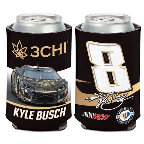 Kyle Busch #8 2023 3CHI Can Cooler Koozie Free Ship Instock Cover