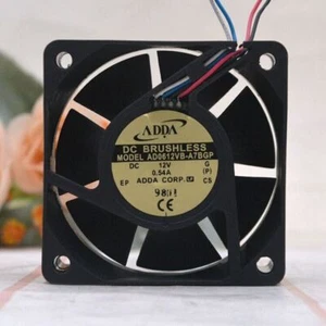 1pc For ADDA AD0612VB-A7BGP 6025 6CM 12V 0.54A 4-wire Cooling Fan - Photo 1/10