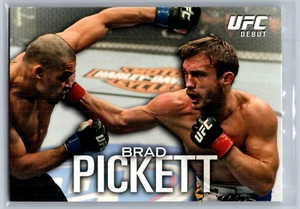 2012 TOPPS UFC KNOCKOUT  5 BRAD PICKETT DEBUT - Picture 1 of 2