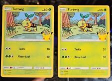 Turtwig 4/25 - McDonald's 25th Anniversary - Promo Pokemon Card TCG 🔥🔥🔥 × 2