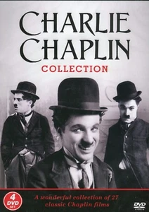 THE CHARLIE CHAPLIN COLLECTION - 4 DVD BOX SET - 27 CLASSIC FILMS - Picture 1 of 2