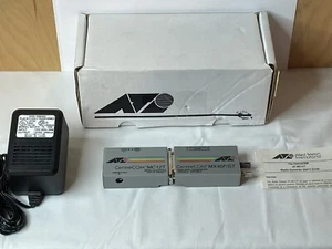 Allied Telesis CentreCOM AT-MC12T-F/ST-16 MX40F/ST-05 Fiber Optic Transceiver - Picture 1 of 8