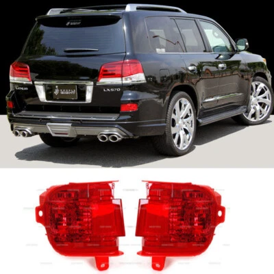 Для LEXUS LX570 2012-2015 высокого качества пара задний бампер противотуманная лампа отражатель света - Изображение 1 из 4