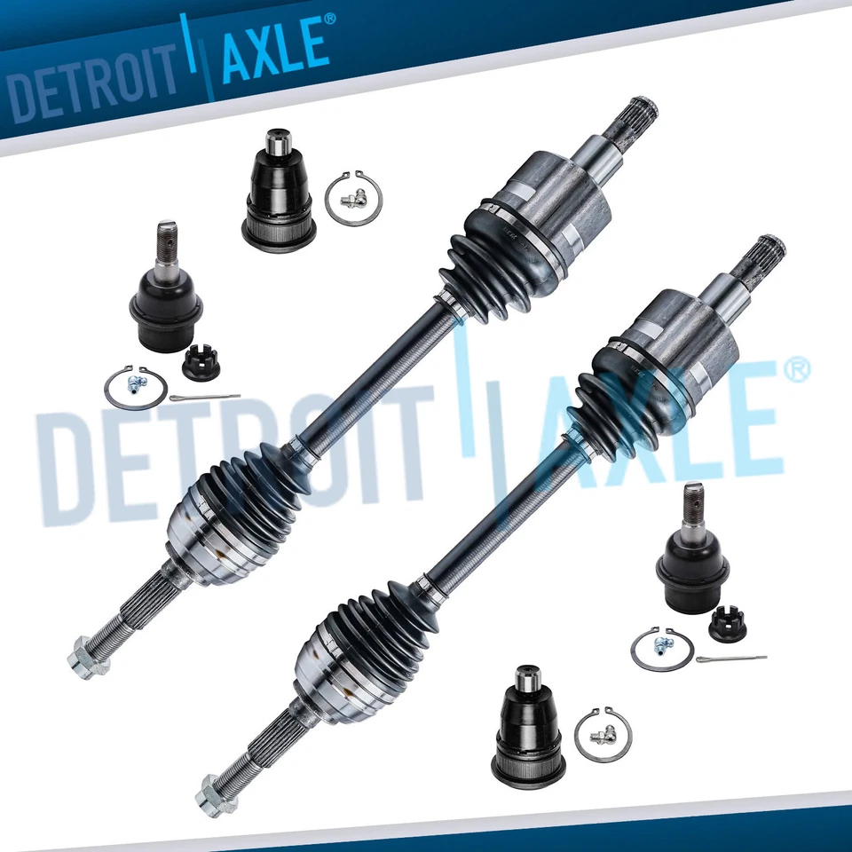 6 piezas 4x4 ejes delanteros CV rótulas para Chevy Trailblazer GMC Envoy Buick Rainier Foto 1 de 4