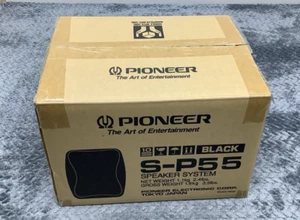 Pioneer S-P55 Speaker System Home Surround Sound Black 1 Pair - Picture 1 of 3