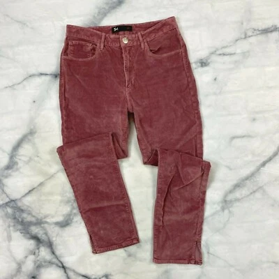 Pantalones de mezclilla 3X1 de terciopelo para tierra alta talla 27 mini tobillo dividido W3SSV0739 roseta Foto 1 de 4