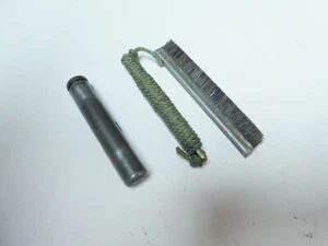 M1Carbine Cleaning set Early model Oiler Brush Horsehair Rope Brass - Picture 1 of 2