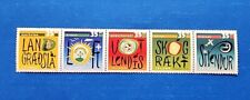 Iceland Stamps, Scott 891a Complete Set MNH, Folded