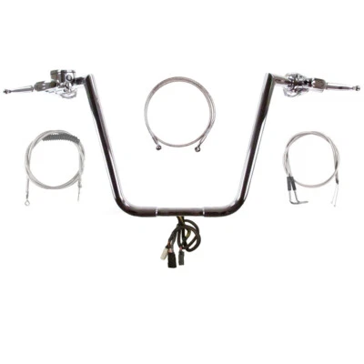 Manillar Jarhead 1 1/4" cromado 16" CKit 2007-2010 Harley-Davidson Softail Foto 1 de 4