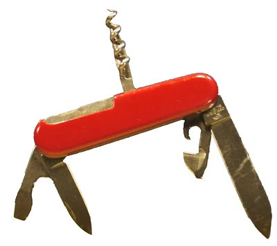 "VICTORINOX"  3.3600  SPARTAN   RED   MULTI-TOOL  c.1981's  FOLDING  KNIFE - Image 1 of 4