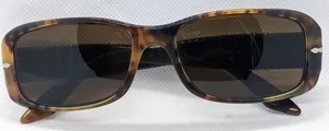 PERSOL 2801-S Unisex Size 55X17 at 135mm Sunglasses Brown Color Made In Italy - Picture 1 of 12