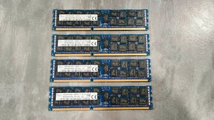 64GB (4x16GB) DDR3 - SK HYNIX - 2Rx4 PC3L 12800R - RAM RDIMM HMT42GR7AFR4A ECC - Photo 1/2
