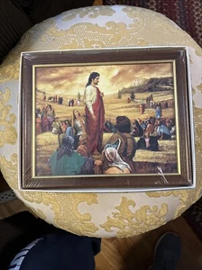 Sermon On The Mount, Catholic Framed NIB  - Picture 1 of 7