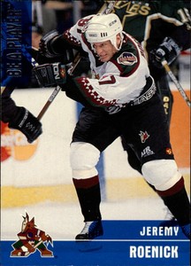 1999-00 BAP Memorabilia Flyers Hockey Card #9 Jeremy Roenick