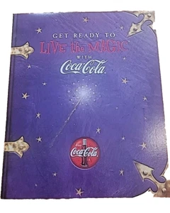 Harry Potter Promo Coca Cola 2001 Sorcerers Stone Book CD Live the Magic Rare - Picture 1 of 3