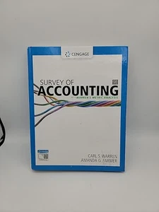 Survey of Accounting (BRAND NEW US HARDCOVER STUDENT 9/E; ISBN-10: 0357132599) - Bild 1 von 9