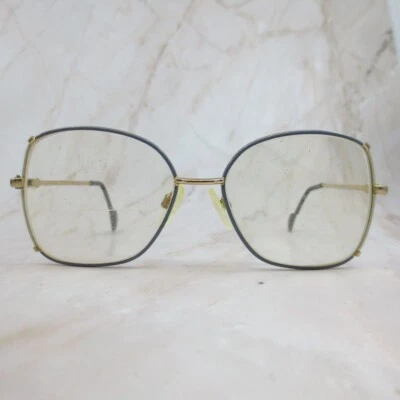 Vintage Luxottica Sunglasses Frame Felicia Women's Oversized Square Full Rim 130 - Image 1 of 4