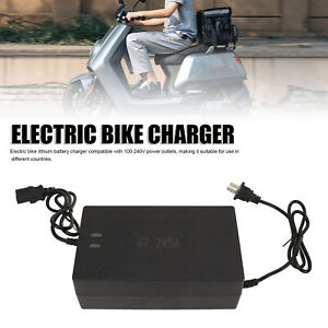 67.2V 5A Electric Bike Charger Professional Efficient Lithium Battery Cha GOF