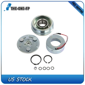 A/C AC Compressor Clutch Kit For Honda Civic del Sol CR-V 1.5L 2.0L 1994-2001 - Picture 1 of 9