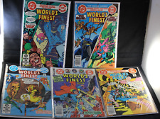 World's Finest 277 278 280 281 282 Batman Superman FN-VF Comic Lot