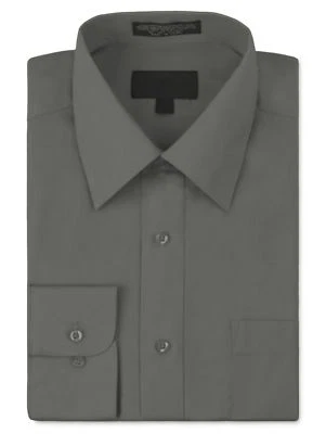 Men's Long Sleeve Classic Fit Premium Button Down Premium Dress Shirt - Image 1 of 2