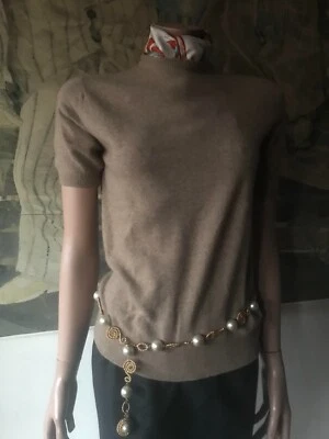 cintura  collana in metallo  anni 70 vintage - Immagine 1 di 4