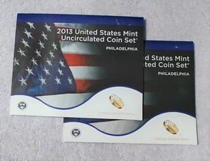 2013 and 2014 US Mint Uncirculated Coin Set PHILADELPHIA (28 coins) - Picture 1 of 2