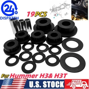 4WD Front Differential Side Mount Bushings Kit 19PCS For 06-2010 Hummer H3 H3T - Picture 1 of 8