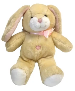 12” Dakin CUDDLES BUNNY RABBIT Cream Plush Stuffed 1988 Collectible - Picture 1 of 7