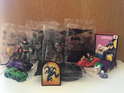 Lote de figuras de juguete de Batman Hot Wheels Sonic Wacky Pack McDonald’s DC Comics Foto 1 de 4