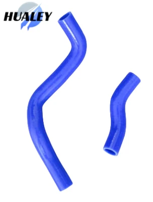 Mangueira de radiador de silicone azul para 1997 1998 1999 Honda CR250R  - Imagem 1 de 3