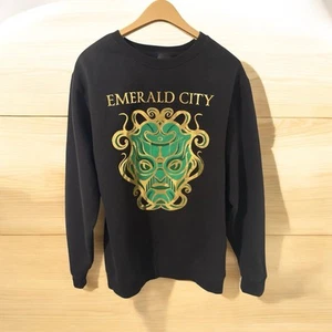Universal Studios Wicked Emerald City Sweatshirt Adult Large HARD TO FIND - Picture 1 of 7