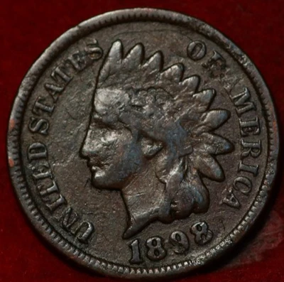 1898 Philadelphia Mint Indian Head Cent - Image 1 of 2