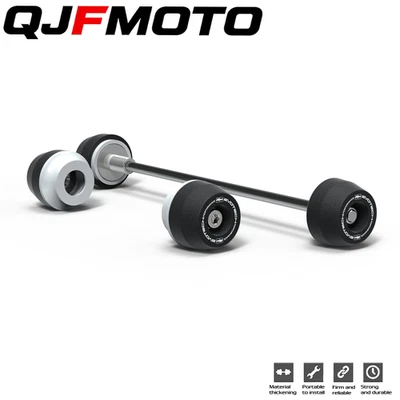 Protector de rueda deslizadores de choque de horquilla de eje para Honda CBR650R CB650R 2019-2023 Foto 1 de 4