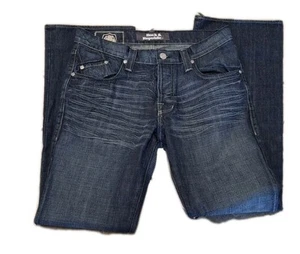 Rock & Republic Jeans Mens Sz 34×34 Henlee Button Fly 100% Cotton Bootcut Jeans - Picture 1 of 17