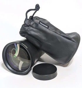 Panasonic DMW-LT55 Lumix Tele Conversion Lens 1.7x and DMW-LA3 Adapter w Case - Picture 1 of 8