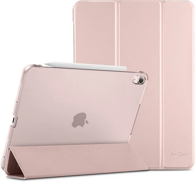 ProCase Smart Case for iPad Air 11-inch M3 2025/M2 2024/10.9" 5th Pink  - Image 1 of 4