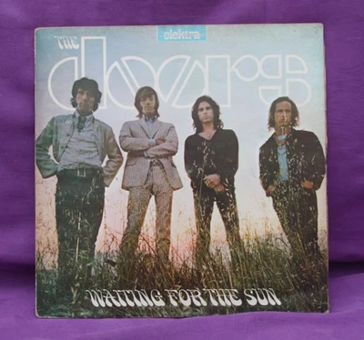 THE DOORS - WAITING FOR THE SUN - UK 1ST PRESS VINYL LP ELEKTRA 1968 - Image 1 of 4