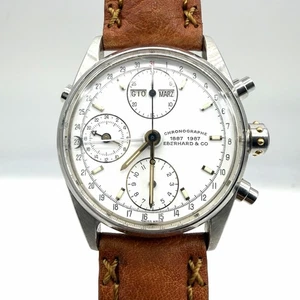 Orologio Eberhard Navy Master 1887-1987 Centenario Acciaio Cronografo REF.31111 - Imagen 1 de 16