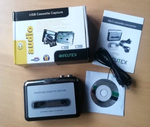 Kassetten MC to MP3 audio Konverter / Digitalisierer / Walkman USB gebraucht - Bild 1 von 11